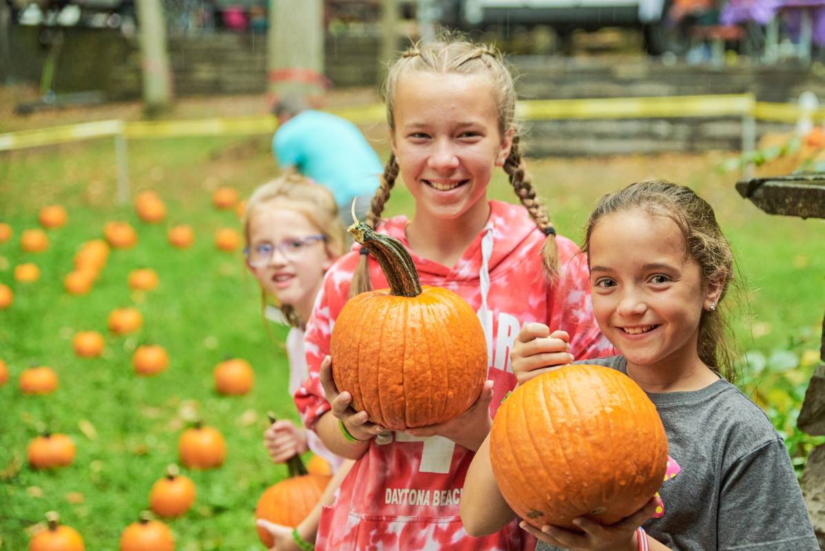 Family and Pumpkins